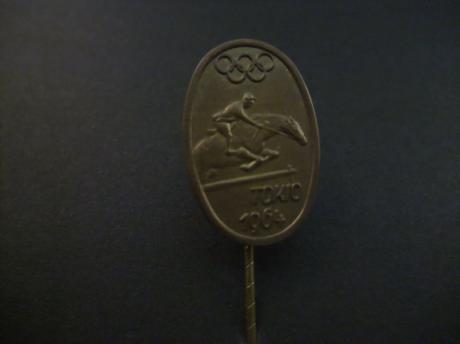 Olympische Zomerspelen Tokio van Japan.1964 ( paardenspringen)
